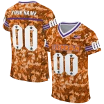 customized clemson tigers camouflage abstract orange jersey best selling
