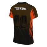 customized cleveland browns halftone fade brown black jersey best selling