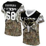 customized coastal carolina chanticleers antler skull camouflage hunting jersey best selling