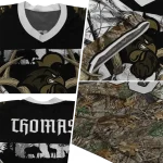 customized coastal carolina chanticleers antler skull camouflage hunting jersey best selling