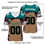 customized coastal carolina chanticleers brushstroke xs gold black jersey best selling