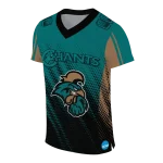 customized coastal carolina chanticleers halftone flow green black jersey best selling