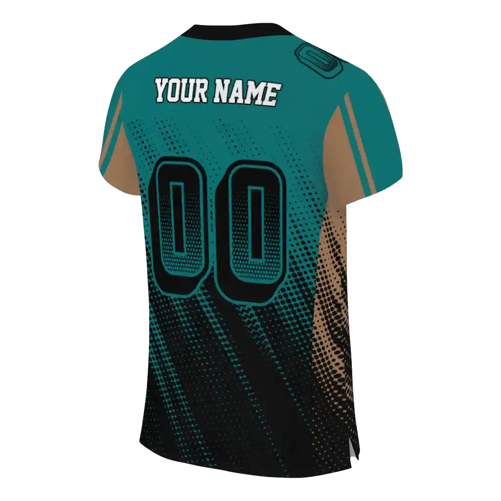 customized coastal carolina chanticleers halftone flow green black jersey high quality customized coastal carolina chanticleers halftone flow green black jersey high quality