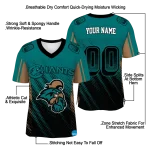 customized coastal carolina chanticleers halftone flow green black jersey best selling