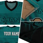 customized coastal carolina chanticleers halftone flow green black jersey best selling