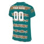 customized coastal carolina chanticleers layered grids green jersey best selling