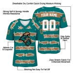 customized coastal carolina chanticleers layered grids green jersey best selling