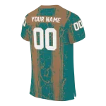 customized coastal carolina chanticleers rugged stripes green jersey best selling