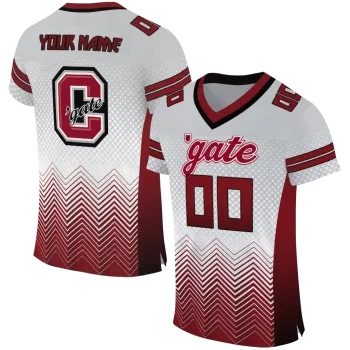 customized colgate raiders halftone sweep gray black jersey best selling