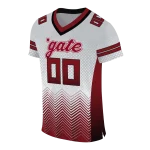 customized colgate raiders halftone sweep gray black jersey best selling