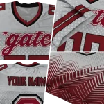 customized colgate raiders halftone sweep gray black jersey best selling