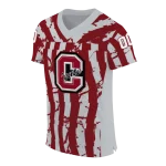 customized colgate raiders stripe splatter maroon jersey best selling