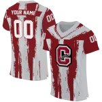 customized colgate raiders striped texture maroon jersey best selling