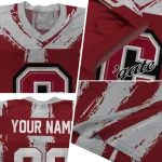 customized colgate raiders striped texture maroon jersey best selling