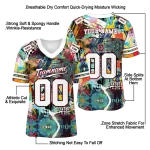 customized colgate raiders tribal face jersey best selling
