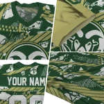 customized colorado state rams camo shatter green jersey best selling
