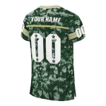 customized colorado state rams camouflage abstract green jersey best selling
