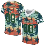 customized colorado state rams horizon palm sunset jersey best selling
