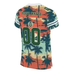 customized colorado state rams horizon palm sunset jersey best selling