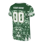 customized colorado state rams mirrored pattern green jersey best selling