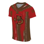 customized cornell big red striped texture red jersey best selling