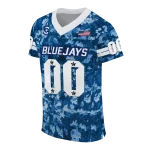 customized creighton bluejays camouflage abstract blue jersey best selling