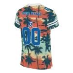 customized creighton bluejays horizon palm sunset jersey best selling