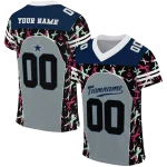 customized dallas cowboys brushstroke xs silver black jersey best selling