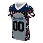 customized dallas cowboys brushstroke xs silver black jersey best selling
