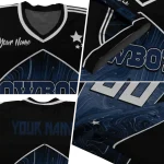 customized dallas cowboys halftone slant blue black jersey best selling
