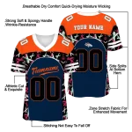 customized denver broncos brushstroke xs blue black jersey best selling