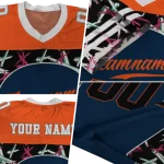 customized denver broncos brushstroke xs blue black jersey best selling