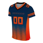 customized denver broncos halftone sweep blue black jersey best selling