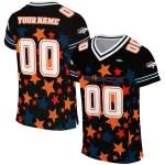 customized denver broncos star cluster black jersey best selling