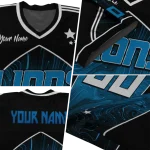 customized detroit lions halftone slant blue black jersey best selling