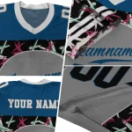 customized drake bulldogs brushstroke xs gray black jersey best selling