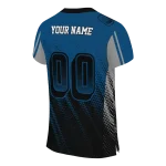 customized drake bulldogs halftone flow blue black jersey best selling