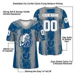 customized drake bulldogs rugged stripes blue jersey best selling