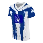 customized duke blue devils striped texture blue jersey best selling
