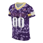 customized east carolina pirates camouflage abstract purple jersey best selling
