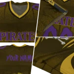 customized east carolina pirates dynamic dots gold jersey best selling