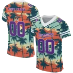customized east carolina pirates horizon palm sunset jersey best selling