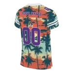 customized east carolina pirates horizon palm sunset jersey best selling