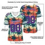 customized east carolina pirates horizon palm sunset jersey best selling