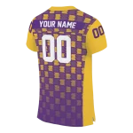 customized east carolina pirates stacked rectangle purple jersey best selling