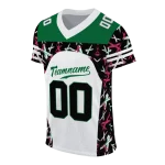 customized eastern michigan eagles brushstroke xs white black jersey best selling