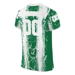 customized eastern michigan eagles rugged stripes green jersey best selling