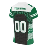 customized eastern michigan eagles tire arrows green black white jersey best selling