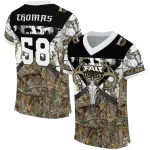 customized florida atlantic owls antler skull camouflage hunting jersey best selling