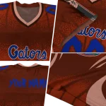 customized florida gators dynamic dots orange jersey best selling